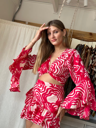 Falda corta Mini BAHIA Red